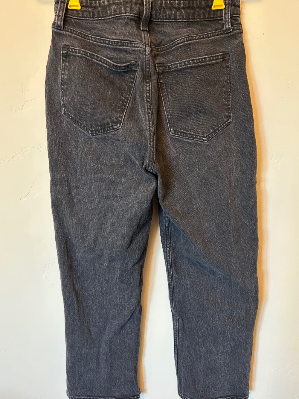 Abercrombie & Fitch - Black Vintage Straight High Rise Jean - 2/26 Curve Love - Picture 2 of 3
